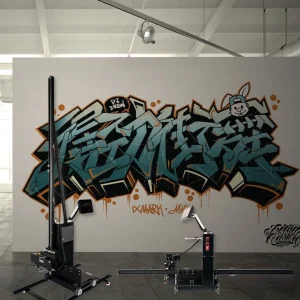 Integrated Wall and Floor Printer