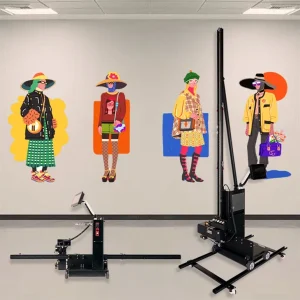 Integrated 3d UV Vertical Portable 2in1 Wall And Floor Printer